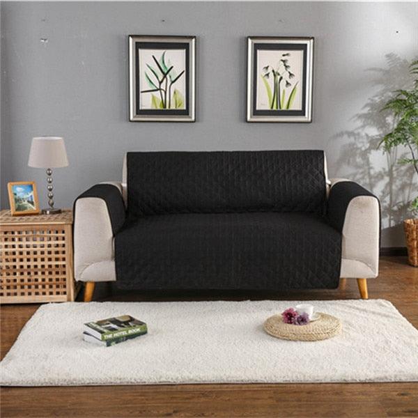 Washable Removable Cover For Sofa - Dog Pets Furniture Protector Anti-Slip Armrest Slipcover Armchair Couch Cover (7W3)(F74)