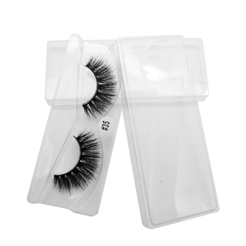 Wholesale False Eyelashes 20/30/50 PCS Lashes In Bulk 3d Mink Lashes Wholesale Eyelashes Natural Mink (M2)(1U86)(F86)