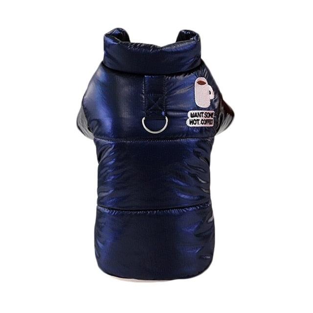 Winter Clothes For Dogs - Thicken Warm Puppy Pet Cat Dog Cotton-padded Coat - Waterproof Dog Jacket (2U69)
