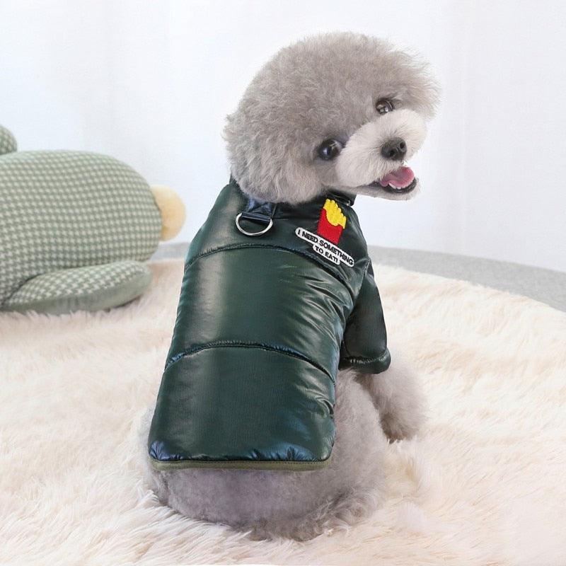 Winter Clothes For Dogs - Thicken Warm Puppy Pet Cat Dog Cotton-padded Coat - Waterproof Dog Jacket (2U69)