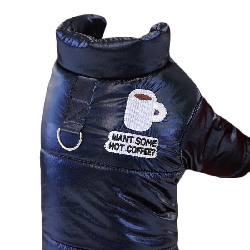 Winter Clothes For Dogs - Thicken Warm Puppy Pet Cat Dog Cotton-padded Coat - Waterproof Dog Jacket (2U69)