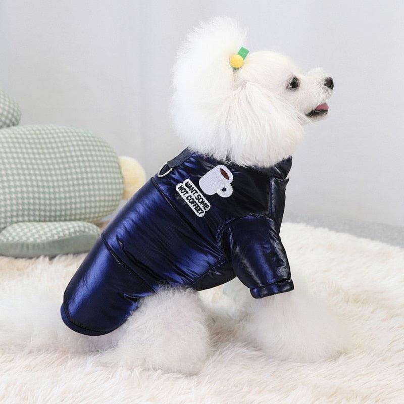 Winter Clothes For Dogs - Thicken Warm Puppy Pet Cat Dog Cotton-padded Coat - Waterproof Dog Jacket (2U69)