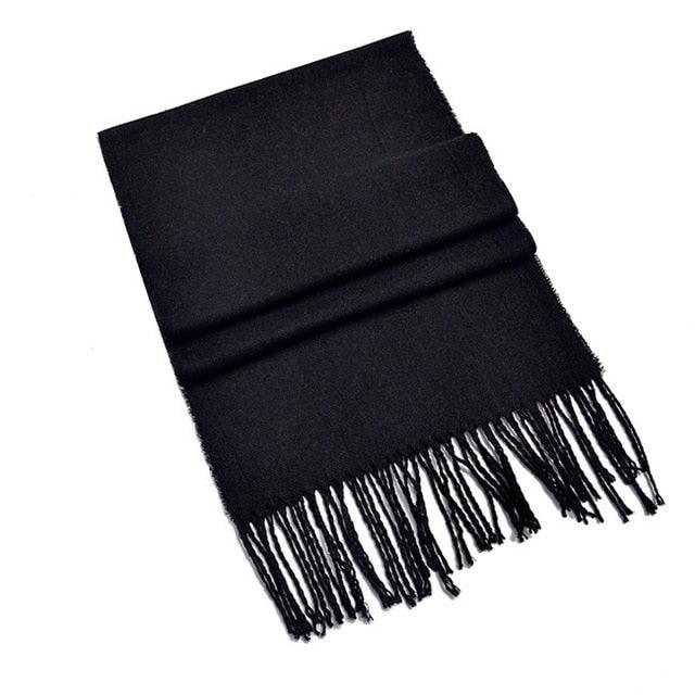 Winter Scarf Men's Warm Foulard Solid Scarves - Fashion Casual Scarf (MA7)(F103)