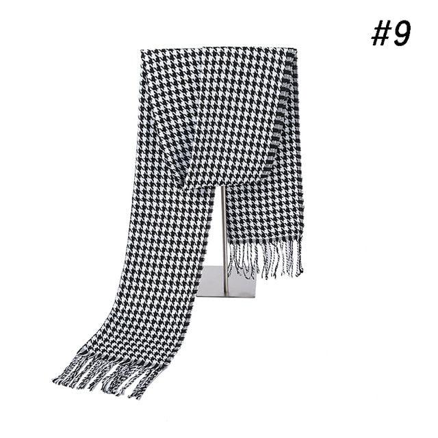 Winter Scarf Men's Warm Foulard Solid Scarves - Fashion Casual Scarf (MA7)(F103)