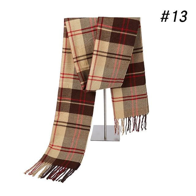Winter Scarf Men's Warm Foulard Solid Scarves - Fashion Casual Scarf (MA7)(F103)
