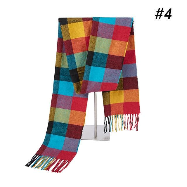 Winter Scarf Men's Warm Foulard Solid Scarves - Fashion Casual Scarf (MA7)(F103)