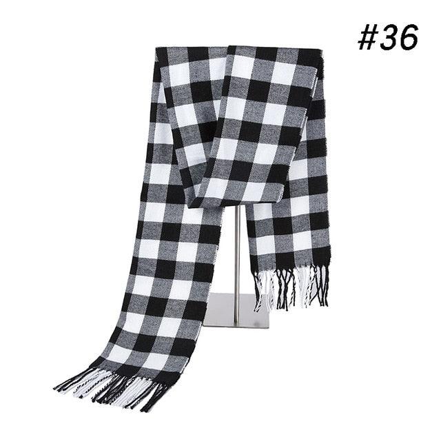 Winter Scarf Men's Warm Foulard Solid Scarves - Fashion Casual Scarf (MA7)(F103)