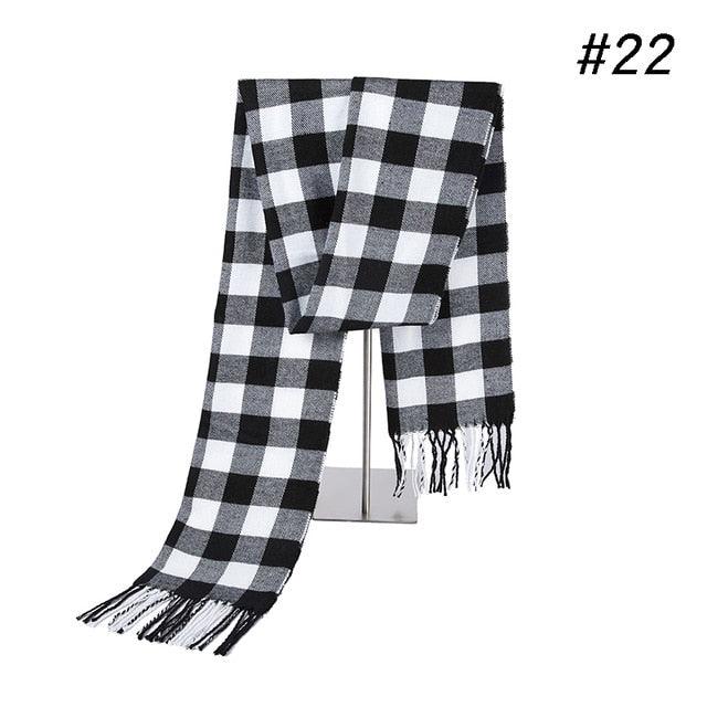 Winter Scarf Men's Warm Foulard Solid Scarves - Fashion Casual Scarf (MA7)(F103)