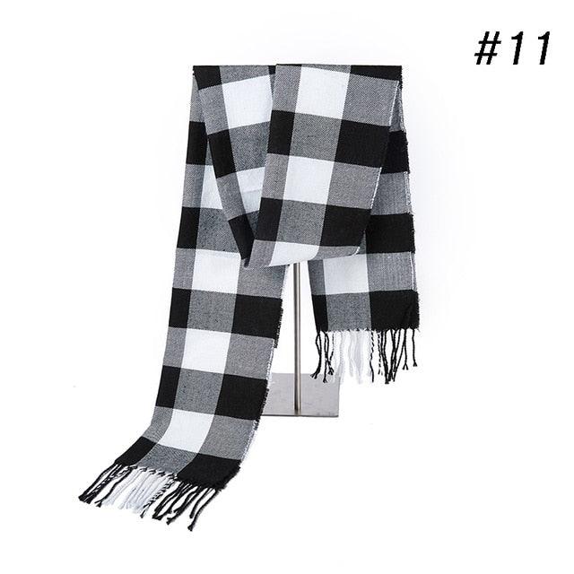 Winter Scarf Men's Warm Foulard Solid Scarves - Fashion Casual Scarf (MA7)(F103)