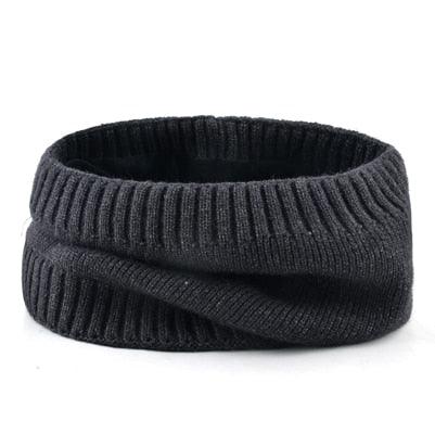Winter Warm Beanie Scarf Set - Solid Color Knitted Beanies Sets (D17)(MA8)