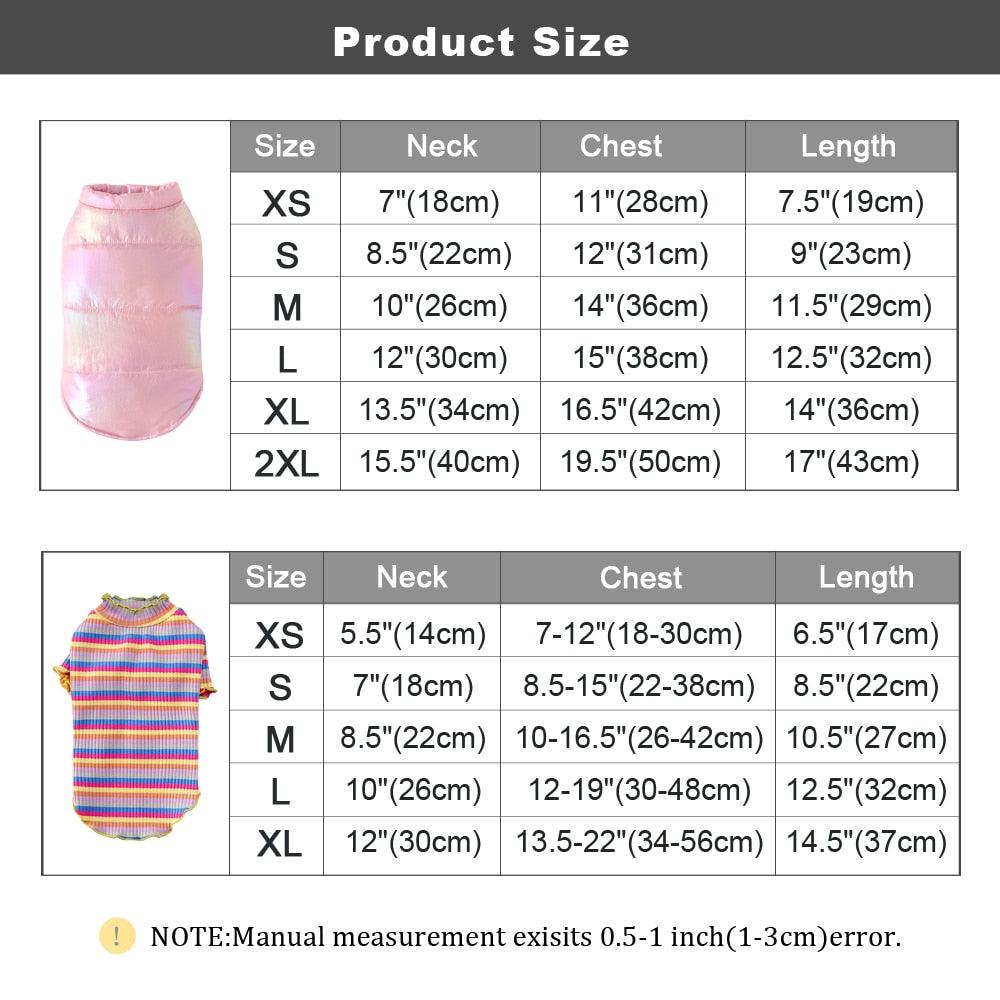 Winter Warm Dog Coat - knitting Shirt Set - Soft Sweater For Small Medium Dogs Cats (W4)(W7)