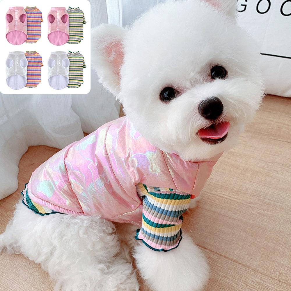 Winter Warm Dog Coat - knitting Shirt Set - Soft Sweater For Small Medium Dogs Cats (W4)(W7)