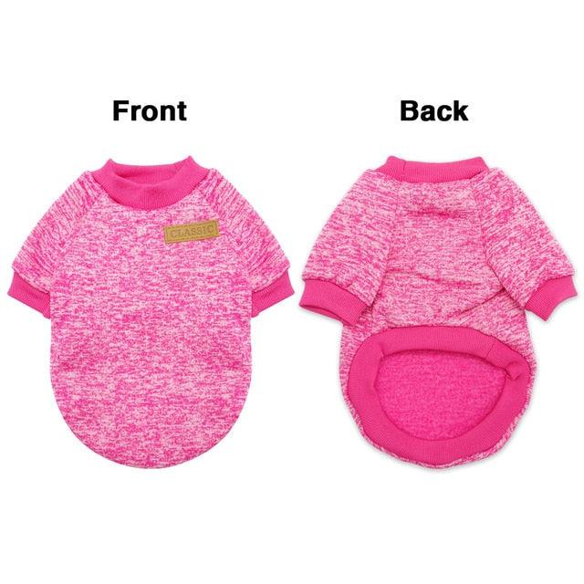 Winter Warm Dog Clothes Sweater - Custom Dog Cat Coat Clothing For Small Medium Dogs (W4)(F69)