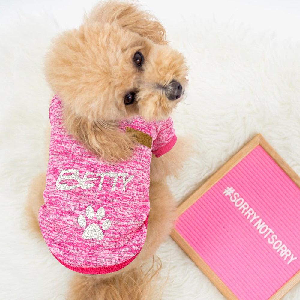 Winter Warm Dog Clothes Sweater - Custom Dog Cat Coat Clothing For Small Medium Dogs (W4)(F69)