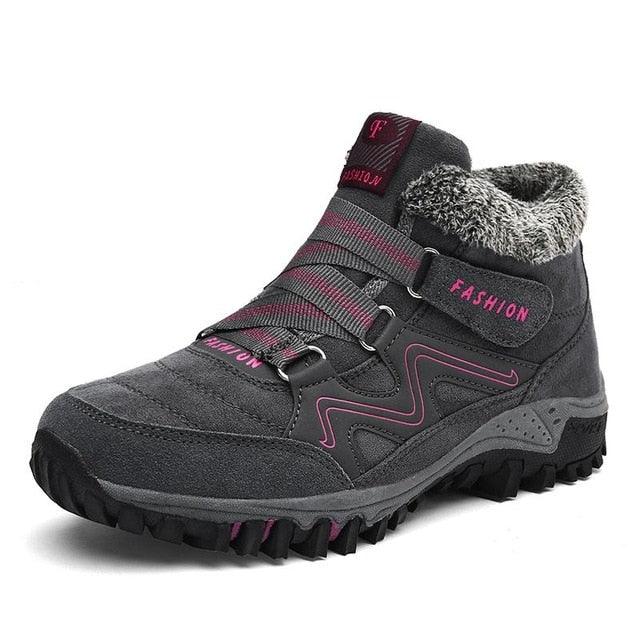 Winter Women's Ankle Boots - Snow Warm Thick Plush - Waterproof Wedge - Non Slip Casual (BB1)(BB5)(CD)(F38)(F107)
