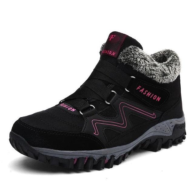 Winter Women's Ankle Boots - Snow Warm Thick Plush - Waterproof Wedge - Non Slip Casual (BB1)(BB5)(CD)(F38)(F107)