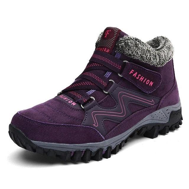 Winter Women's Ankle Boots - Snow Warm Thick Plush - Waterproof Wedge - Non Slip Casual (BB1)(BB5)(CD)(F38)(F107)