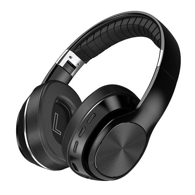Wireless Bluetooth 5.0 Headphones With Microphone Sport Running Bass Headset Support TF Card /AUX /FM For PC Mobile Phone Laptop (AH2)(RS8)(F49)