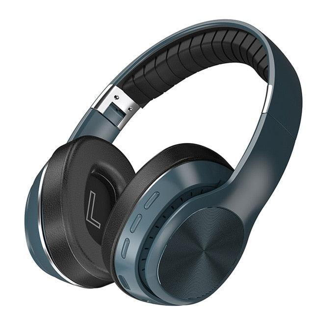 Wireless Bluetooth 5.0 Headphones With Microphone Sport Running Bass Headset Support TF Card /AUX /FM For PC Mobile Phone Laptop (AH2)(RS8)(F49)