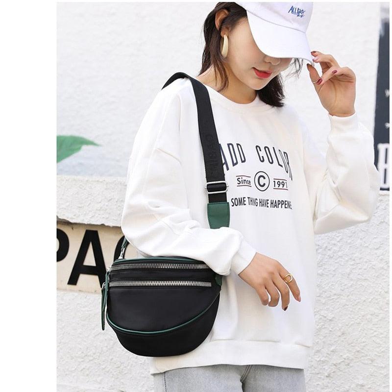 Women Chest Bags - New Fashion Saddle Shoulder Bag - High Capacity Outdoors (2U79)