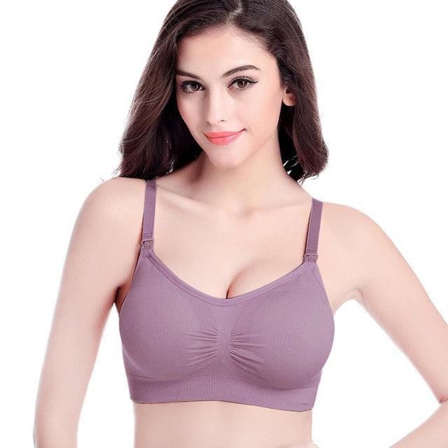 Women Comfortable Feeding Nursing Pregnant Maternity bras (2U6)