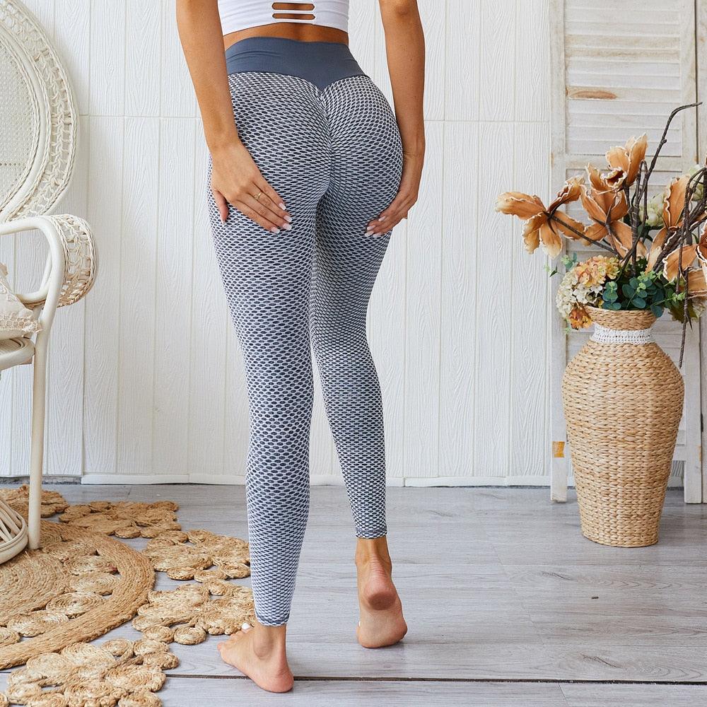 Cute Women Fitness Legging - Sexy Push Up High Waist Activewear (1U31)(1U24)