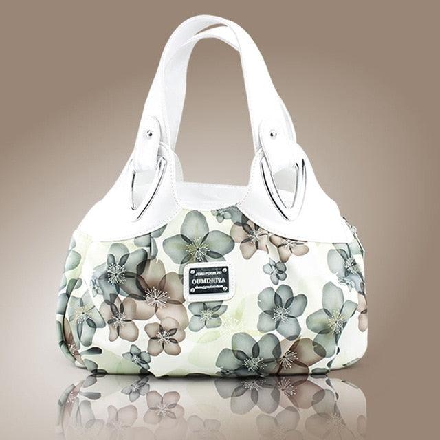 Gorgeous Women Leather Handbags - Popular Flower Pattern Women Handbags (WH1)(WH6)(WH2)