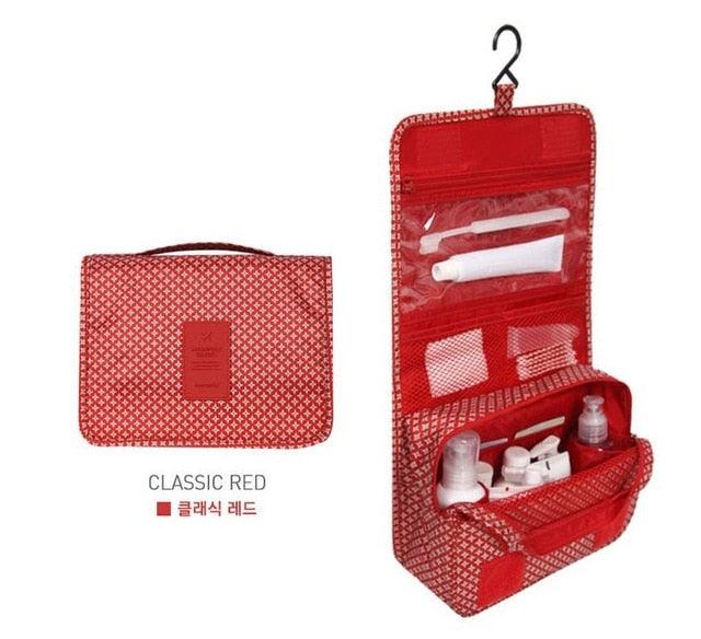 Women Makeup Bags - Toiletries Organizer Cosmetic Handbag - Foldable Portable Hanging (LT5)