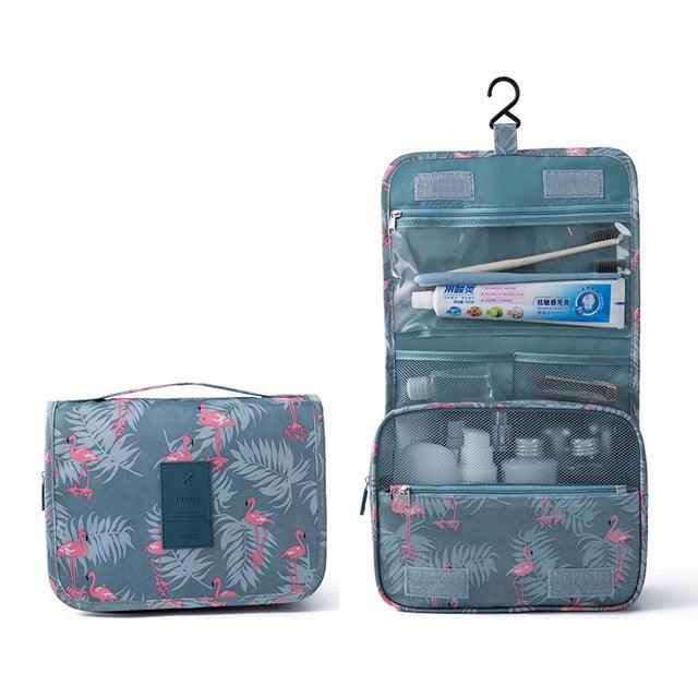 Women Makeup Bags - Toiletries Organizer Cosmetic Handbag - Foldable Portable Hanging (LT5)