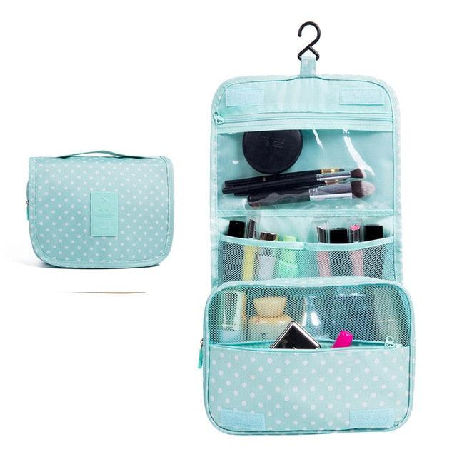 Women Makeup Bags - Toiletries Organizer Cosmetic Handbag - Foldable Portable Hanging (LT5)