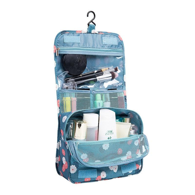 Women Makeup Bags - Toiletries Organizer Cosmetic Handbag - Foldable Portable Hanging (LT5)