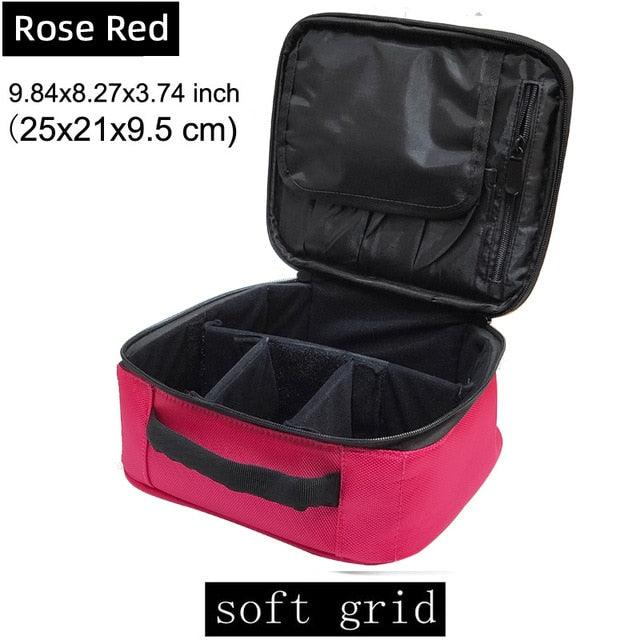 Professional Cosmetic Case Beauty Brush Makeup Bag - Travel Necessary Waterproof Cosmetic Bag (D79)(LT5)