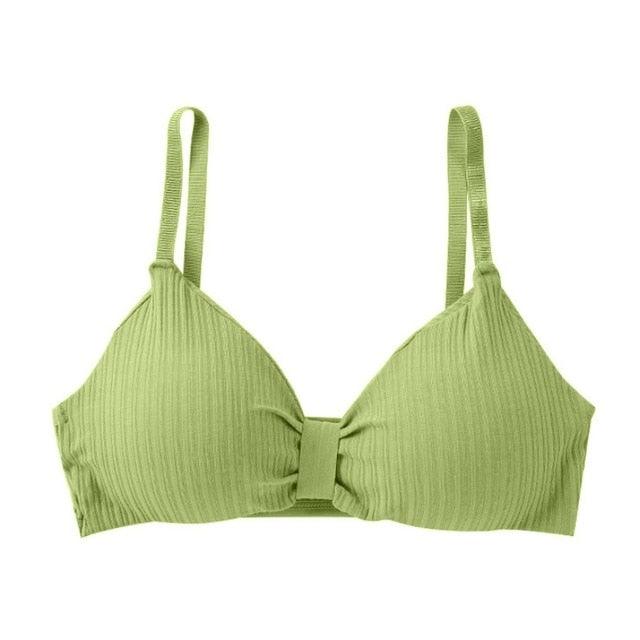 Nice Women Push Up Bras - Wireless Seamless Underwear - Soft Lingerie - Comfortable Bras (1U27)