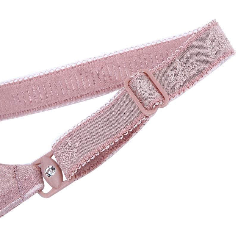 Great Women Sexy Bra - Solid Color Without Steel Ring Bra - Nursing High Gathered Comfort Underwear (2U27)