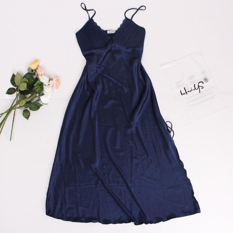Gorgeous Women Sexy Lingerie Nightdress - Plus Size Lace Nightgown - Long Nightdress (D90)(ZP2)