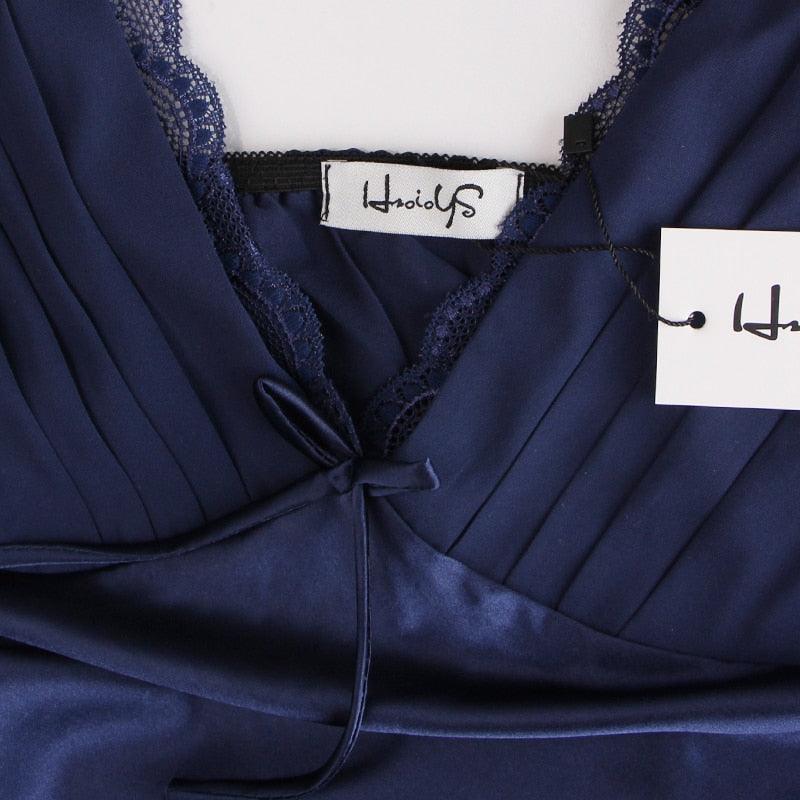 Gorgeous Women Sexy Lingerie Nightdress - Plus Size Lace Nightgown - Long Nightdress (D90)(ZP2)
