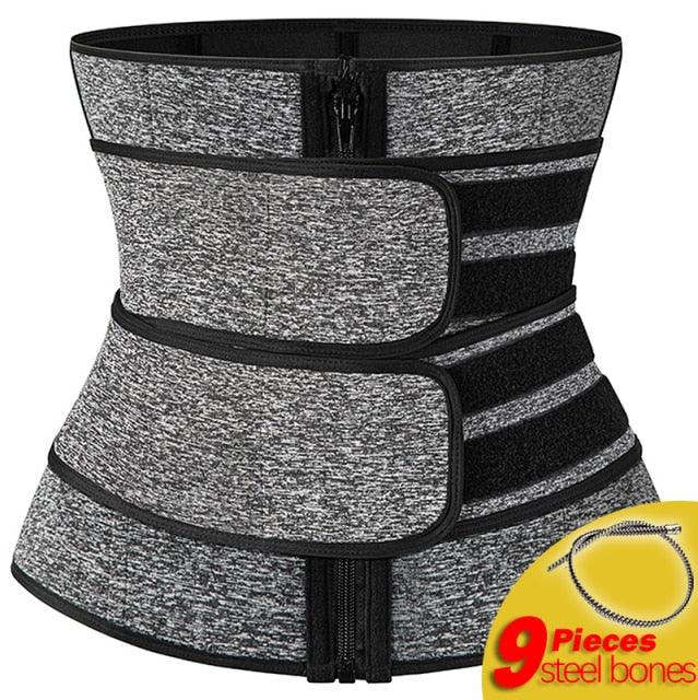 Women Waist Trainer Neoprene Body Shaper Belt Slimming Sheath Belly Reducing Shaper - Tummy Sweat Workout Shaper (FHW1)
