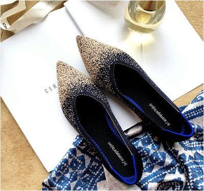 Trending Women Flat Shoes - Loafers Casual Ladies Pointed Toe Shoes (FS)(SH1)(CD)