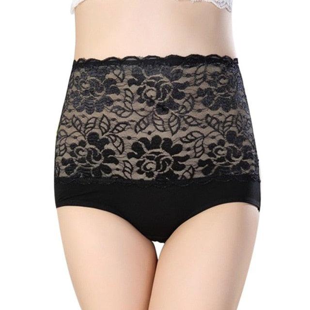 Gorgeous Women's High-Rise Briefs Fashion Lace Sexy Hollow Out Panties (1U28)
