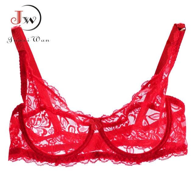 Women's Lace Underwire - Push Up Bra - Sexy Underwear Bras - Women Bralettes Lingerie (6Z2)
