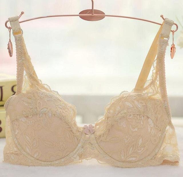 Women's Lace Underwire - Push Up Bra - Sexy Underwear Bras - Women Bralettes Lingerie (6Z2)