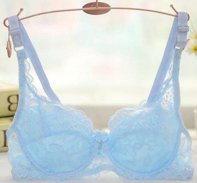 Women's Lace Underwire - Push Up Bra - Sexy Underwear Bras - Women Bralettes Lingerie (6Z2)