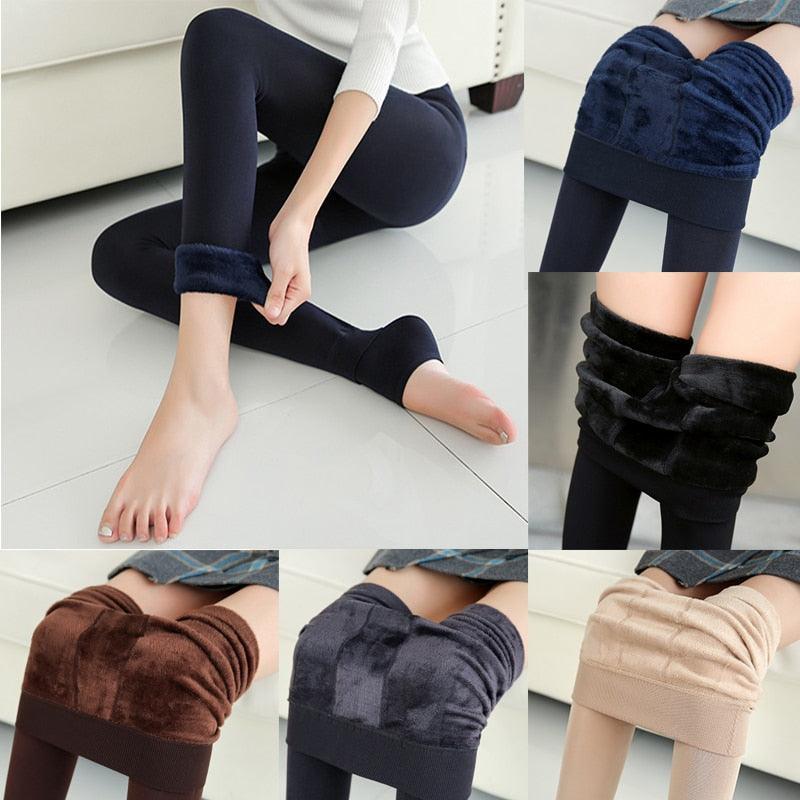 Great Women's Tights - Classic Winter Stockings Velvet Legs 0 Warm High Elasticity Slim Hosiery (1WH1)(F31)