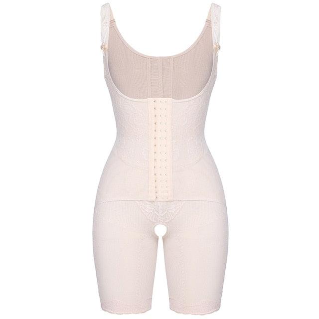 Gorgeous Women's Waist Trainer Shapewear Bodysuit - Postparto Recovery Full Body Shaper Tummy Control Slimming Fajas Colombianas (FHW1)