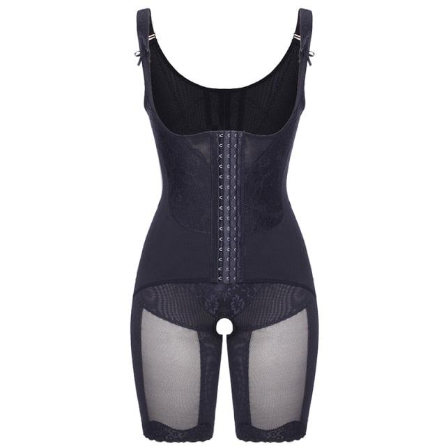 Gorgeous Women's Waist Trainer Shapewear Bodysuit - Postparto Recovery Full Body Shaper Tummy Control Slimming Fajas Colombianas (FHW1)