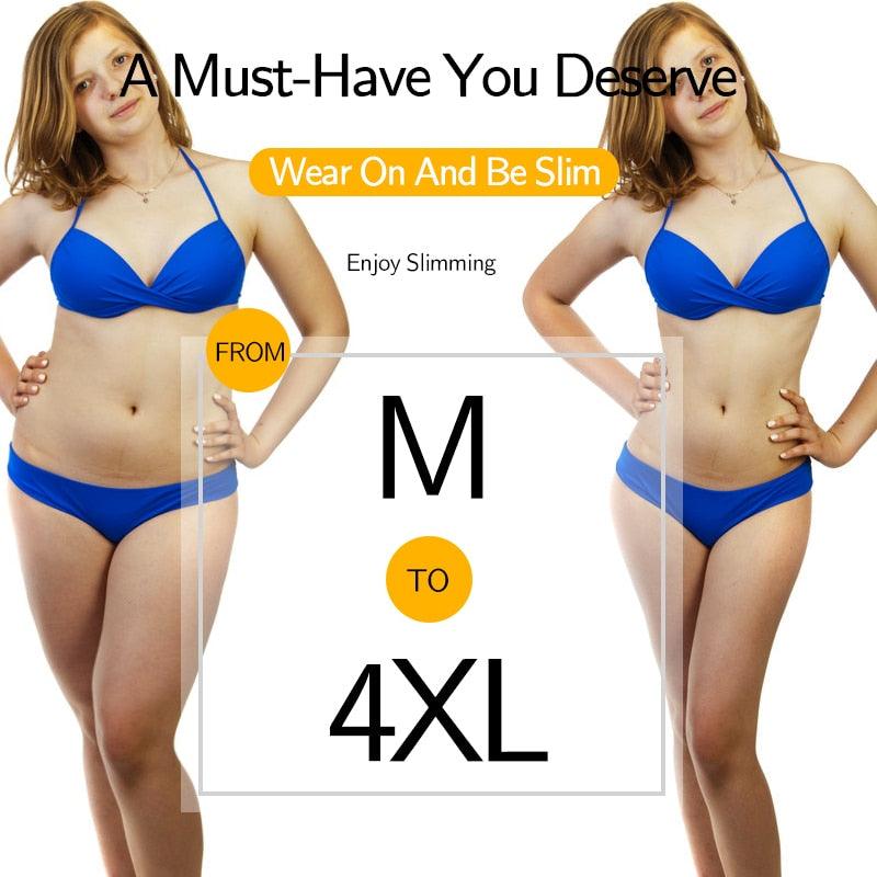 Gorgeous Women's Waist Trainer Shapewear Bodysuit - Postparto Recovery Full Body Shaper Tummy Control Slimming Fajas Colombianas (FHW1)