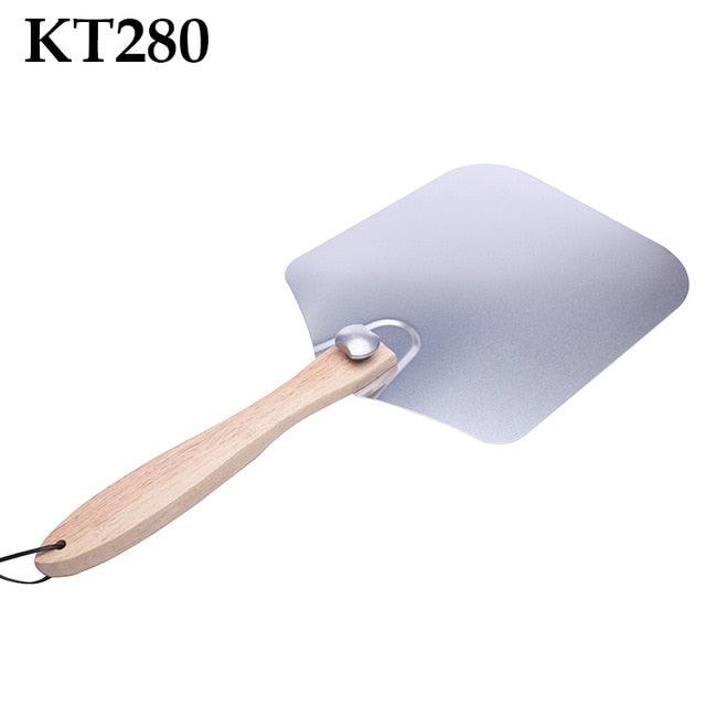 Wooden Pizza Paddle Spatula Pizza Shovel Peel Cutting Board - Kitchen Pizza Tray - Plate Bakeware (AK2)(1U61)