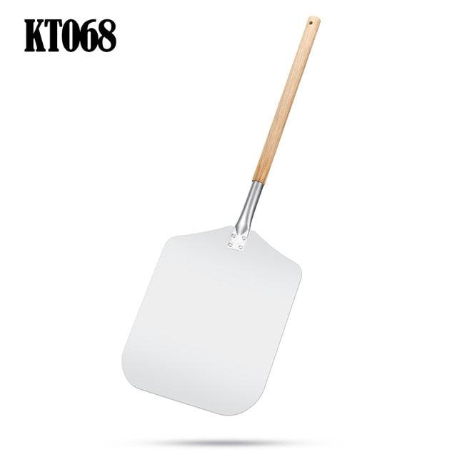 Wooden Pizza Paddle Spatula Pizza Shovel Peel Cutting Board - Kitchen Pizza Tray - Plate Bakeware (AK2)(1U61)