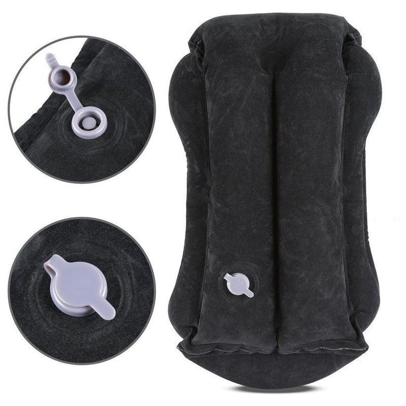 Inflatable Travel Pillow Air Soft Cushion - Trip Portable Innovative Products Body Back Support - Portable Blow Neck Pillow (D79)(6LT1)