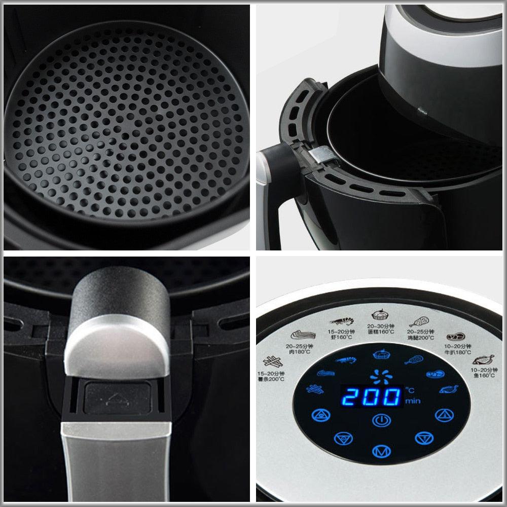 Great 5.5L Electric frier Air fryer - French fries fryer - Intelligent Deep fryer - Automatic Oil free Air - frying machine 1500W 220V (H3)(1U59)